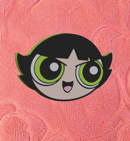 Puff Girl Green Topper