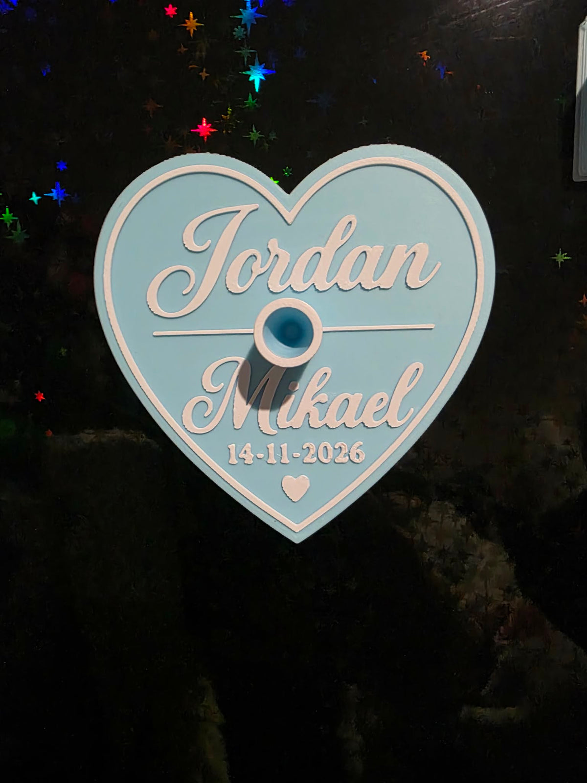 Custom Wedding Single Pen Holder