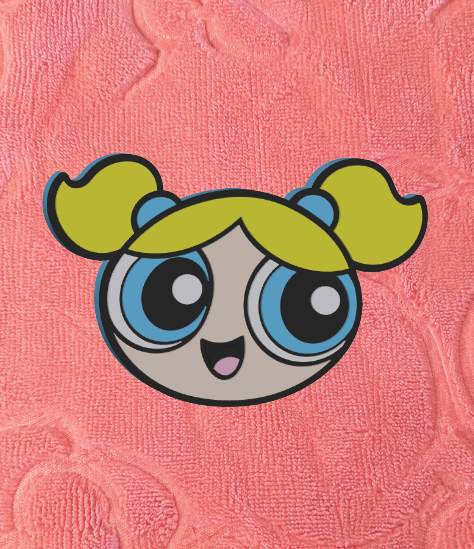 Puff Girl Blue Topper