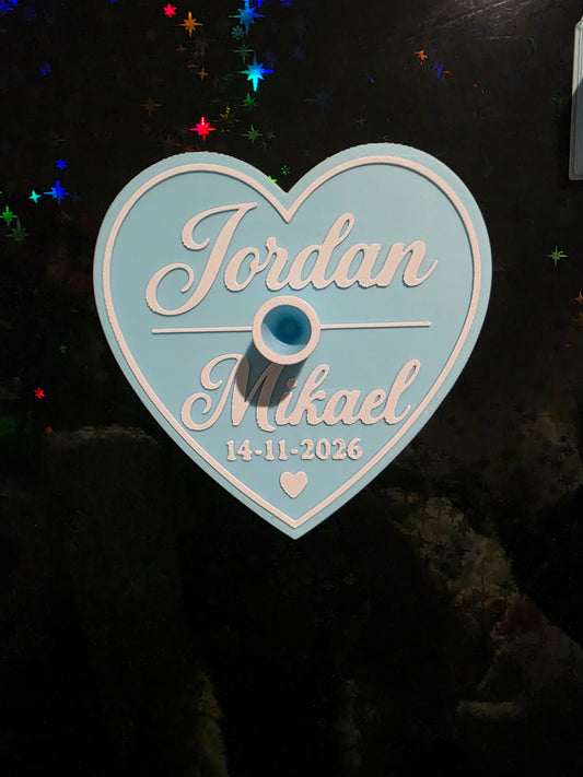 Custom Wedding Single Pen Holder