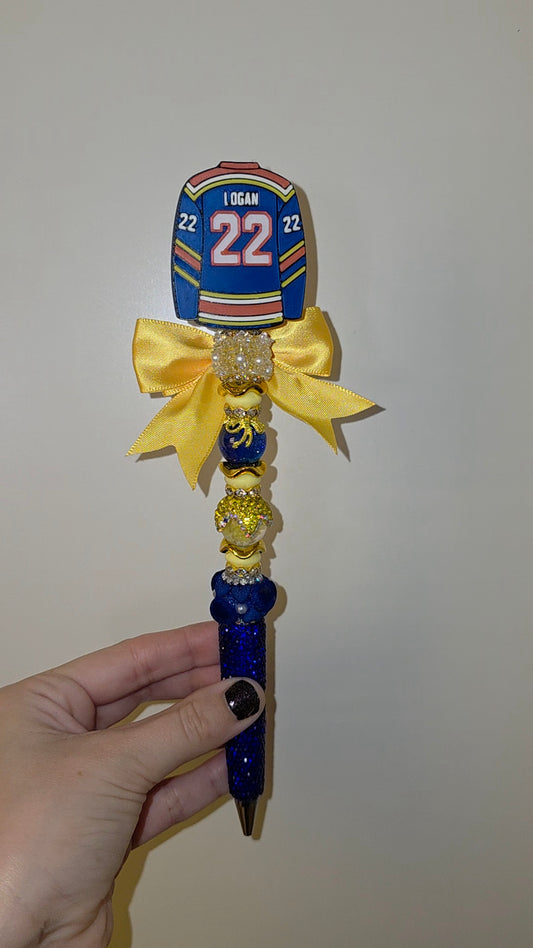 Premade Off Campus Beadable Pen